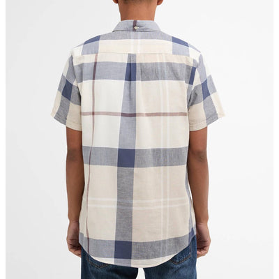 Barbour Douglas Short Sleeve Tailored Shirt Oban Mist Tartan