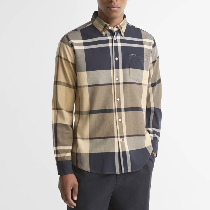 Barbour Dunoon Tailored Shirt Birchwood Dress Tartan