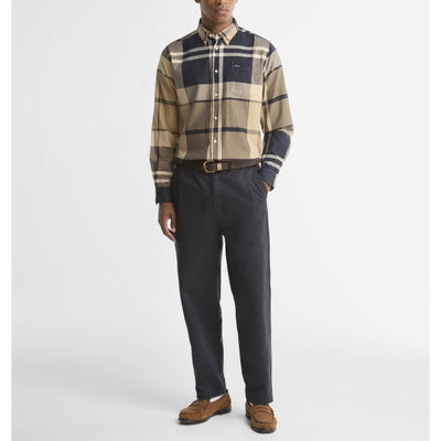 Barbour Dunoon Tailored Shirt Birchwood Dress Tartan