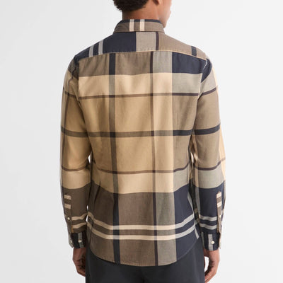 Barbour Dunoon Tailored Shirt Birchwood Dress Tartan