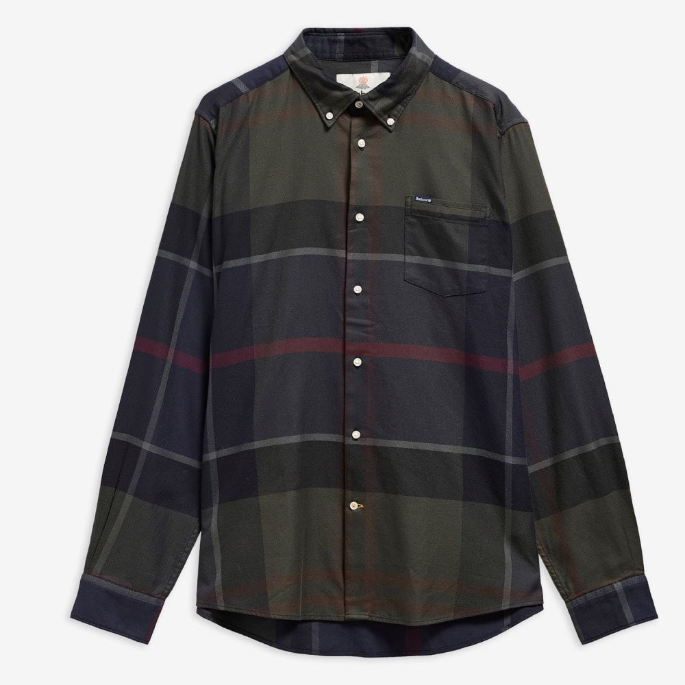 Barbour Dunoon Tartan Tailored Shirt Shadow Classic Tartan