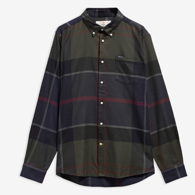 Barbour Dunoon Tartan Tailored Shirt Shadow Classic Tartan