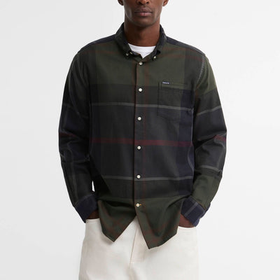 Barbour Dunoon Tartan Tailored Shirt Shadow Classic Tartan