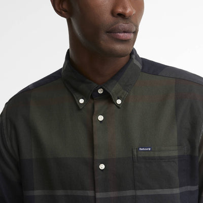 Barbour Dunoon Tartan Tailored Shirt Shadow Classic Tartan