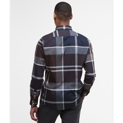 Barbour Dunoon Tailored Shirt Midnight Oak Tartan