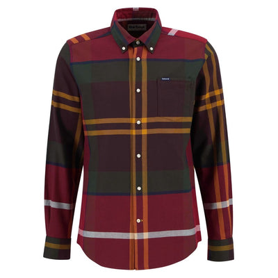 Barbour Dunoon Tailored Shirt Winterberry Tartan