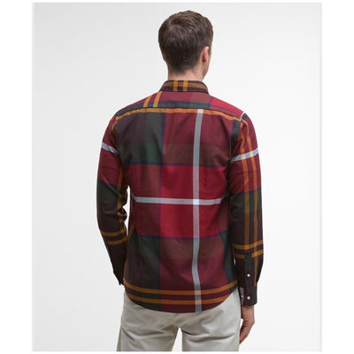 Barbour Dunoon Tailored Shirt Winterberry Tartan