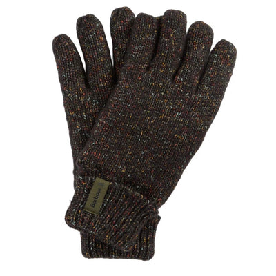 Barbour Eston Knitted Gloves Forest Green