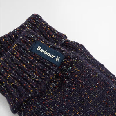 Barbour Eston Knitted Gloves Navy