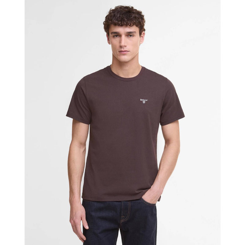 Barbour Essential Sports T-Shirt Dark Oak