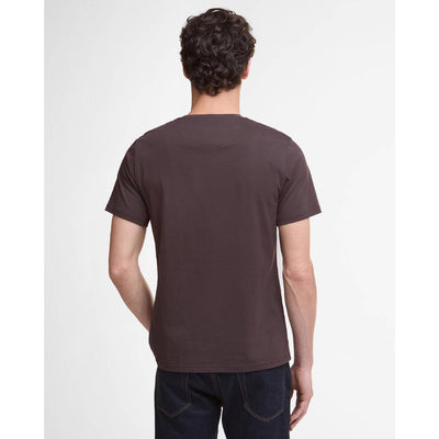 Barbour Essential Sports T-Shirt Dark Oak