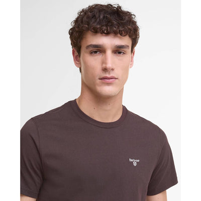 Barbour Essential Sports T-Shirt Dark Oak