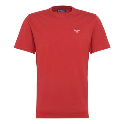Barbour Essential Sports T-Shirt Red Spice