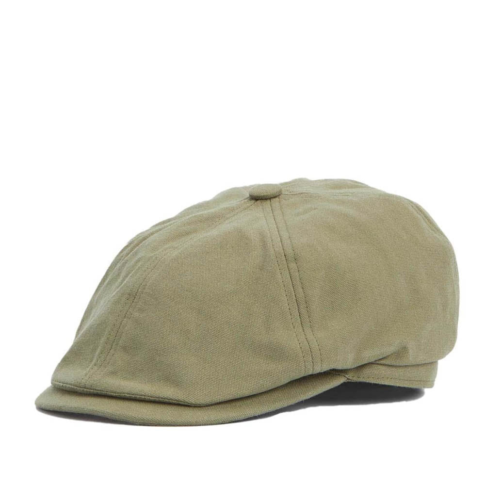 Barbour Fawdon Bakerboy Hat Pine Green
