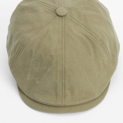 Barbour Fawdon Bakerboy Hat Pine Green