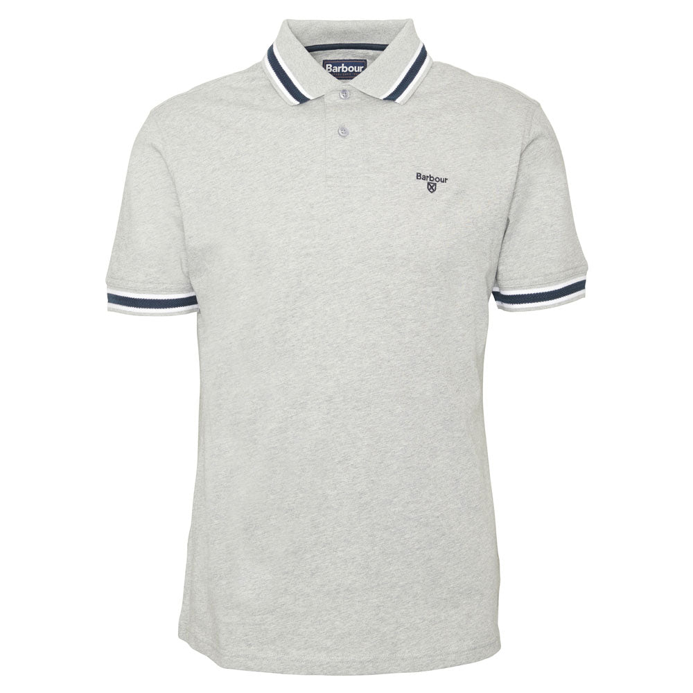Barbour Featherstone Polo Shirt Grey Marl