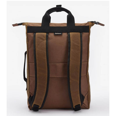 Barbour Field Wax Backpack Tan / Black