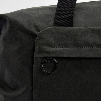 Barbour Field Wax Holdall Sage / Classic Tartan