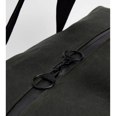 Barbour Field Wax Holdall Sage / Classic Tartan