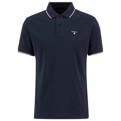 Barbour Fielding Tailored Polo Shirt Navy