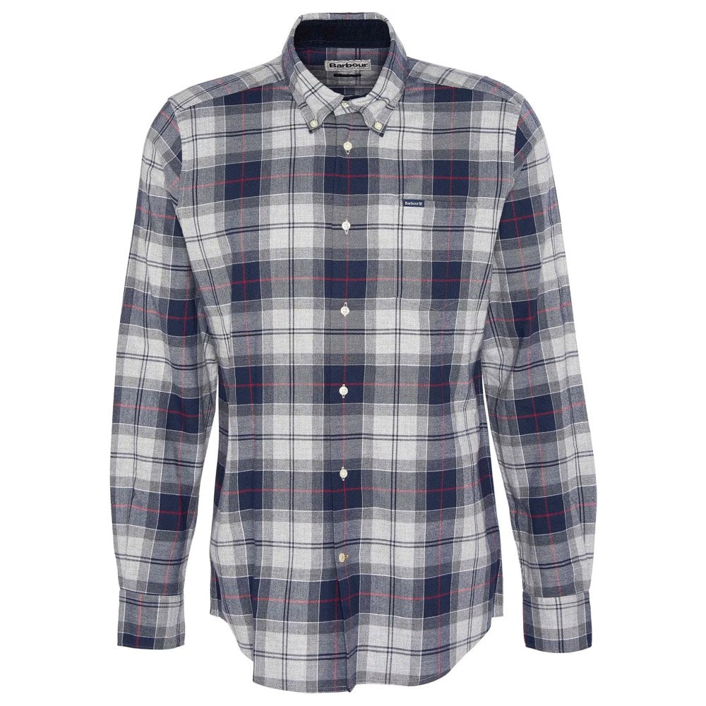 Barbour Fortrose Tailored Shirt Blue Granite