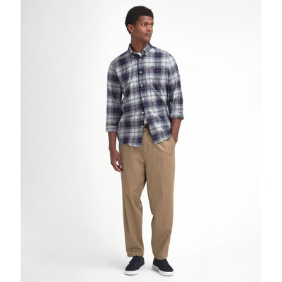 Barbour Fortrose Tailored Shirt Blue Granite