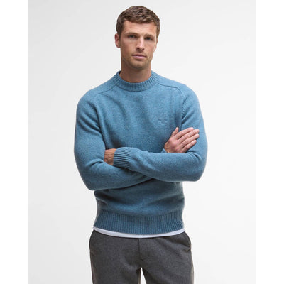Barbour Grangetown Crew Neck Sweater Bluestone