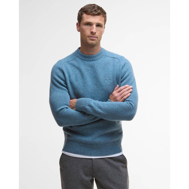 Barbour Grangetown Crew Neck Sweater Bluestone