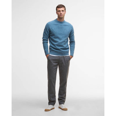 Barbour Grangetown Crew Neck Sweater Bluestone