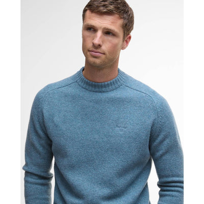 Barbour Grangetown Crew Neck Sweater Bluestone