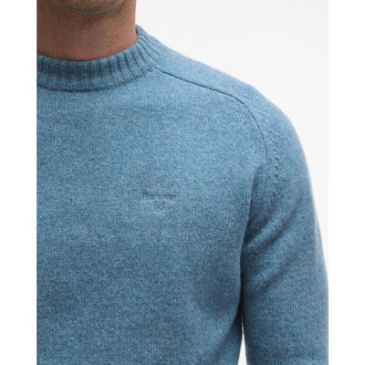 Barbour Grangetown Crew Neck Sweater Bluestone