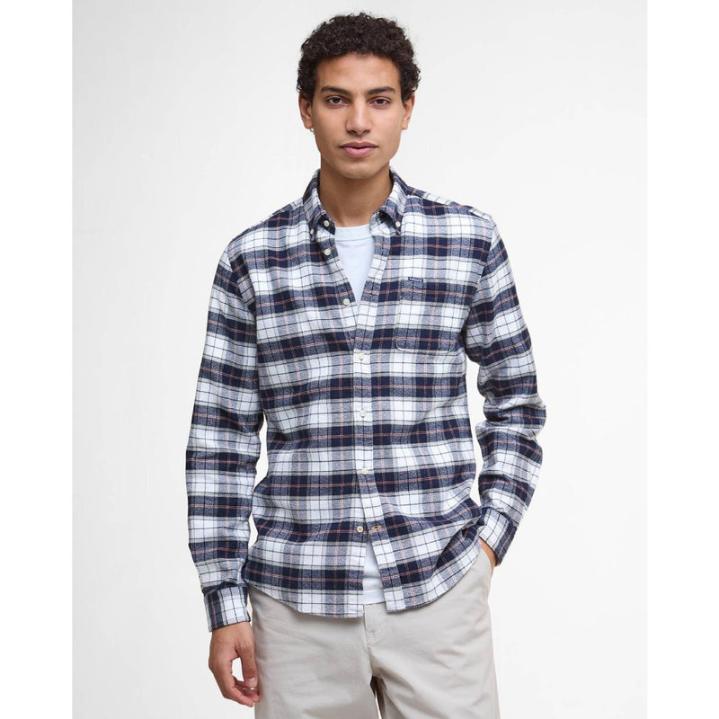 Barbour Haddington Tailored Tartan Shirt Riverstone Tartan