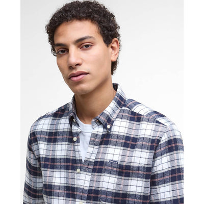 Barbour Haddington Tailored Tartan Shirt Riverstone Tartan