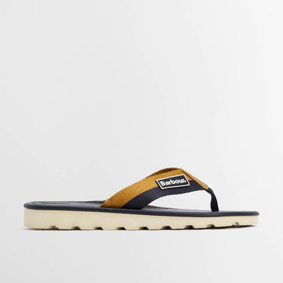 Barbour Men's Harker Sandal Navy and Ochre