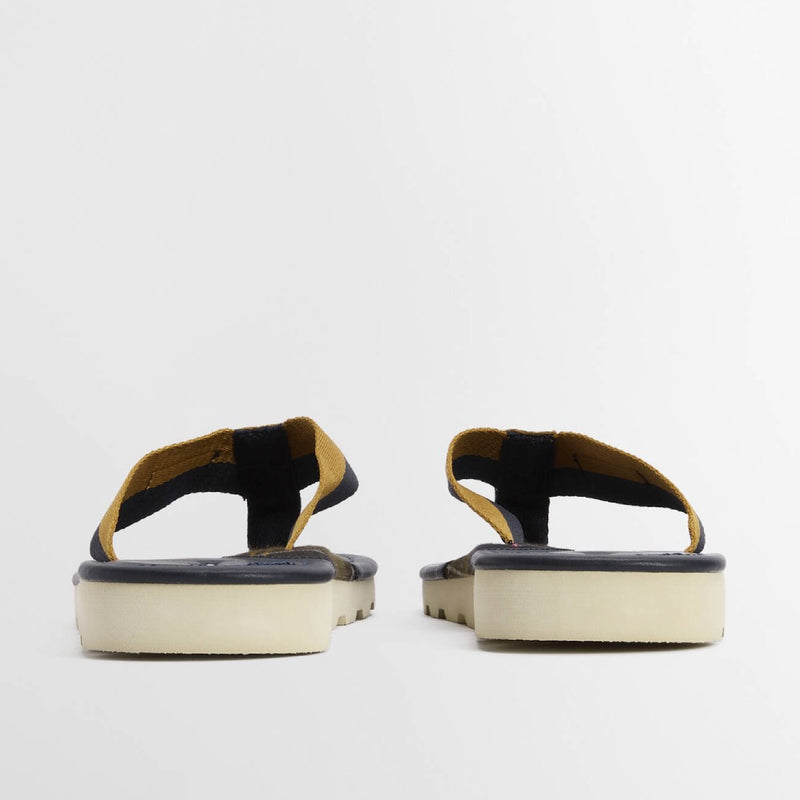 Barbour Men's Harker Sandal Navy and Ochre