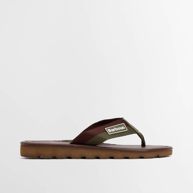 Barbour Men's Harker Sandal Chocolate / Olive