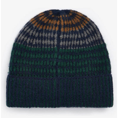 Barbour Harray Beanie Hat Green Loch