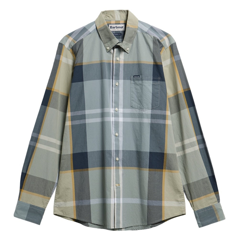 Barbour Harris Tailored Long Sleeve Shirt Highland Loch Tartan