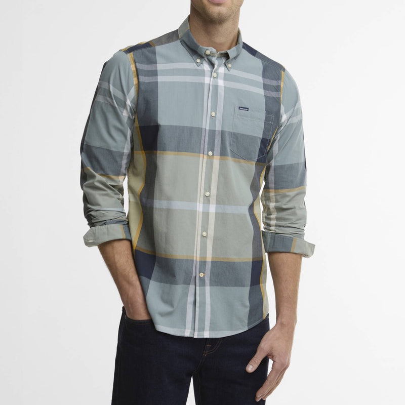 Barbour Harris Tailored Long Sleeve Shirt Highland Loch Tartan