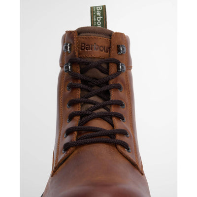 Barbour Harrison Waterproof Commando Boots Dark Brown