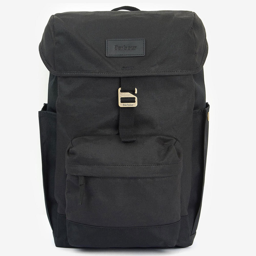 Barbour Essential Wax Hook Backpack Black