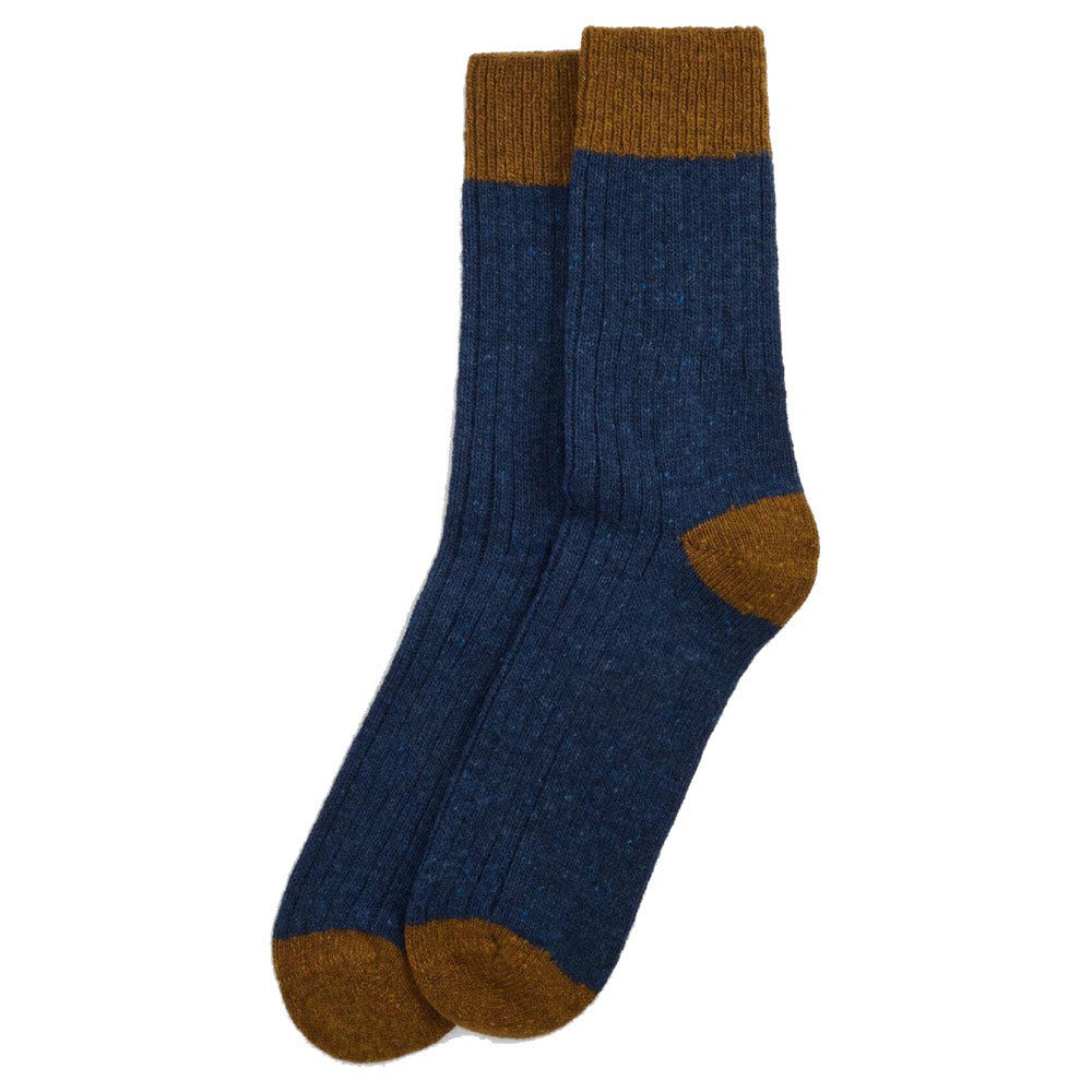 Barbour Houghton Socks Bronze (Navy/Bronze)