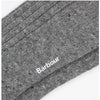 Barbour Houghton Socks Mid Grey / Red