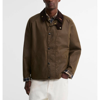 Barbour Icons Transport Wax Jacket Brown