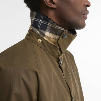 Barbour Icons Transport Wax Jacket Brown