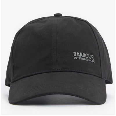 Barbour International Albury Baseball Cap Black