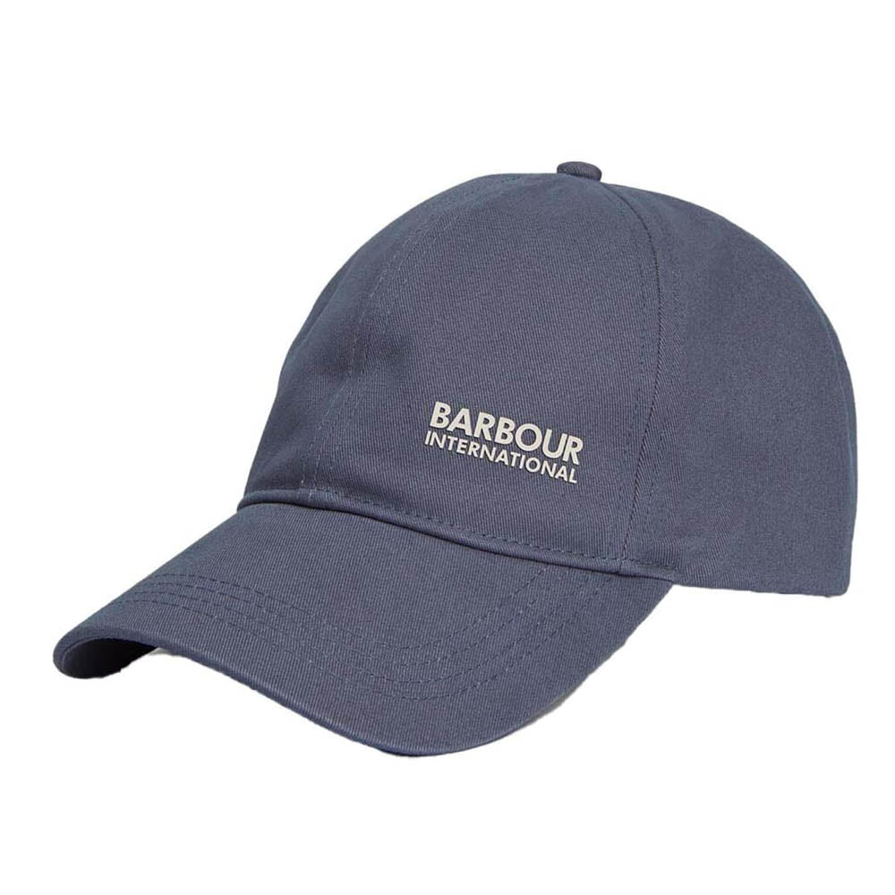 Barbour International Albury Baseball Cap Washed Blue