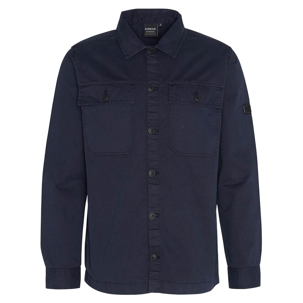 Barbour International Arlo Over Shirt Navy