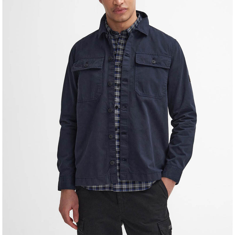 Barbour International Arlo Over Shirt Navy