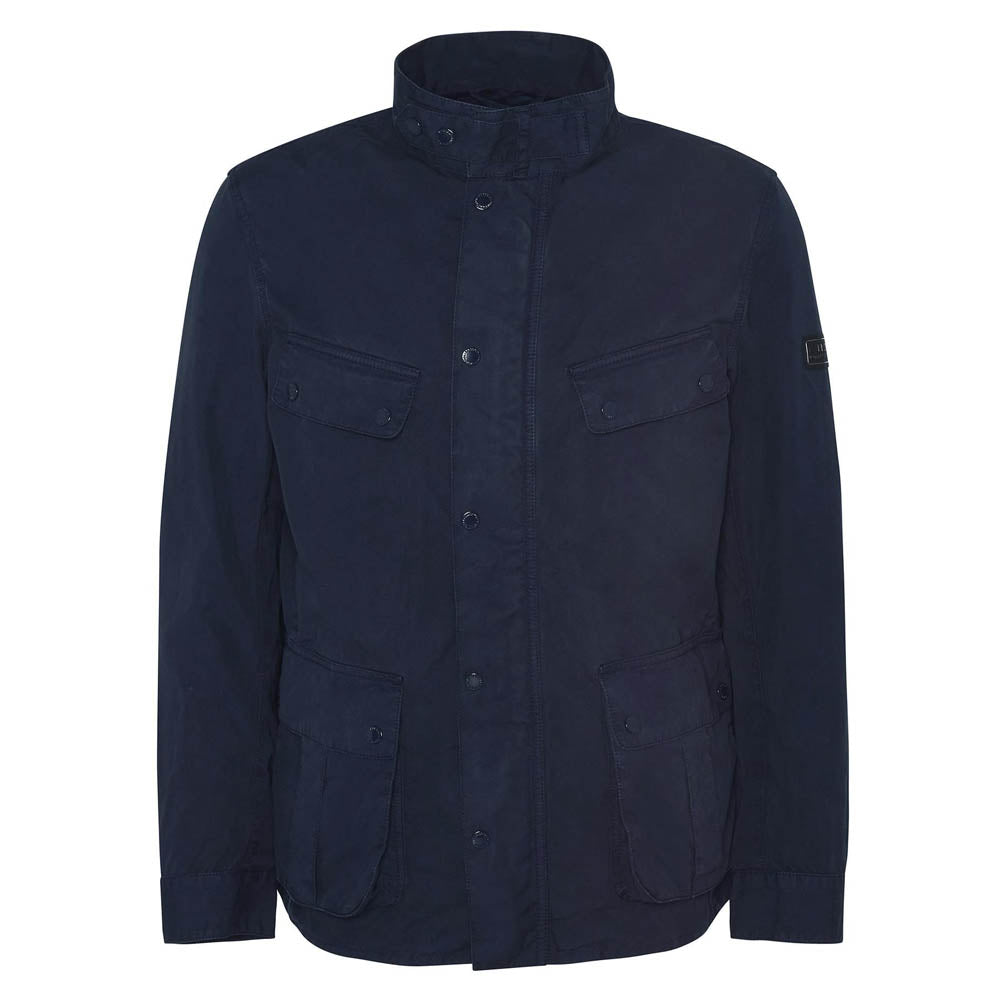 Barbour International Cotton Casual Duke Jacket Navy